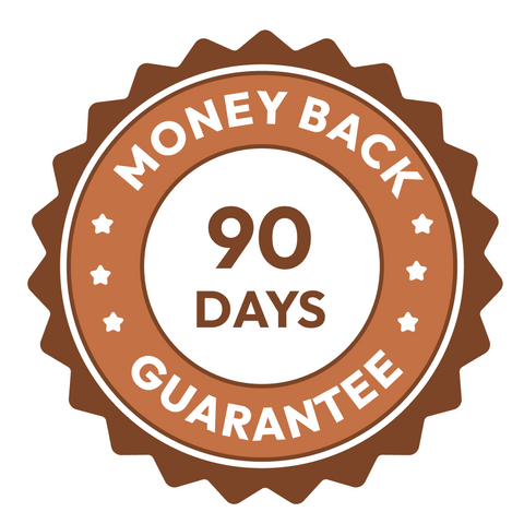 Verolae 90-Day Money-Back Guarantee badge